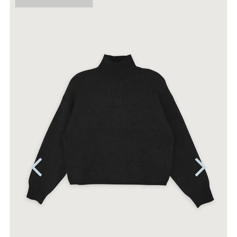 Mockneck sweater